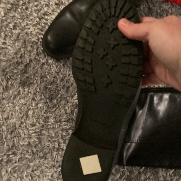 Naturalizer black leather boots size 7 wide, NOT wide calf. - Picture 4 of 7